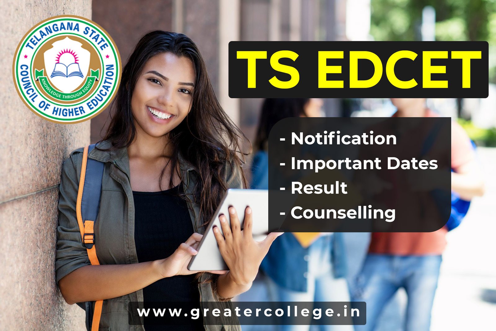 TS EdCET notification important date result and counselling details