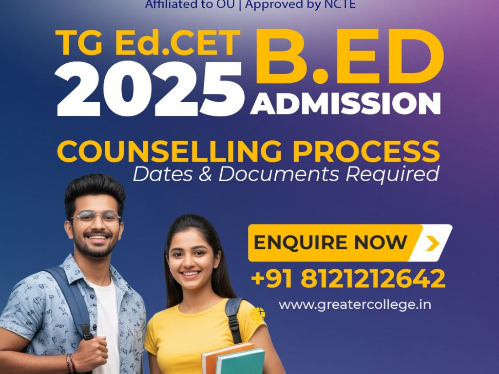 TS Ed.CET 2025 Second & Final Phase Counselling – Complete Guide for B ...